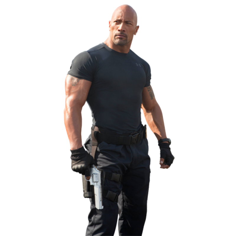 Dwayne Johnson Body Png Hd (black)