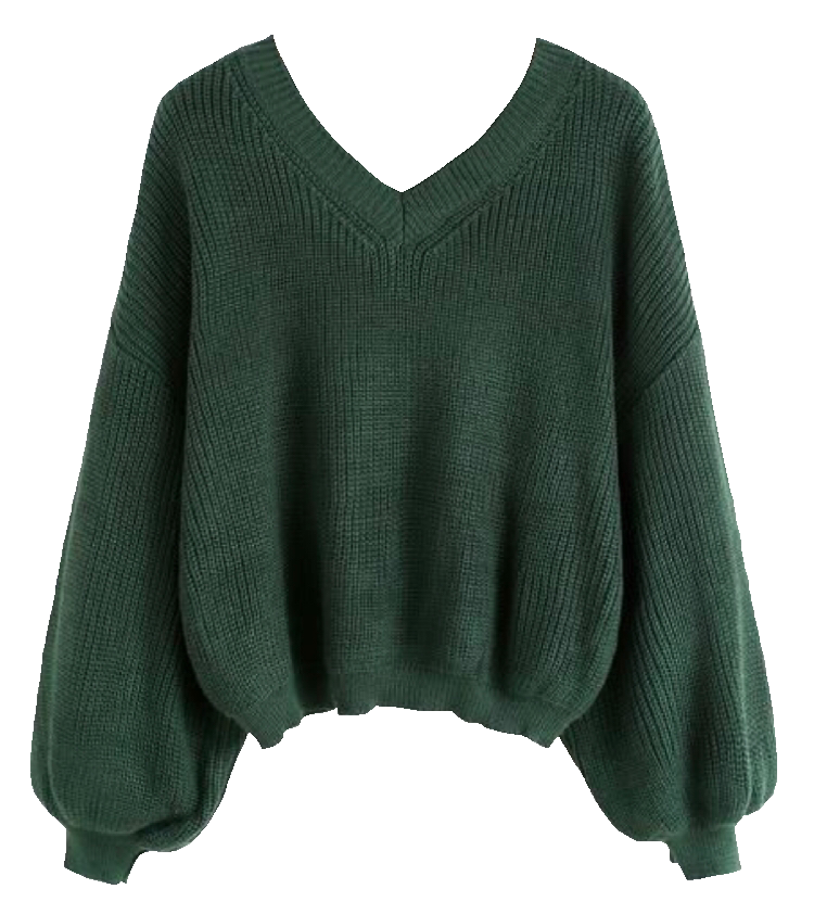 Sweater Png Free Image (black, green)