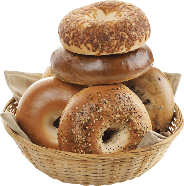 Sweet Bagel Png Image (gray)