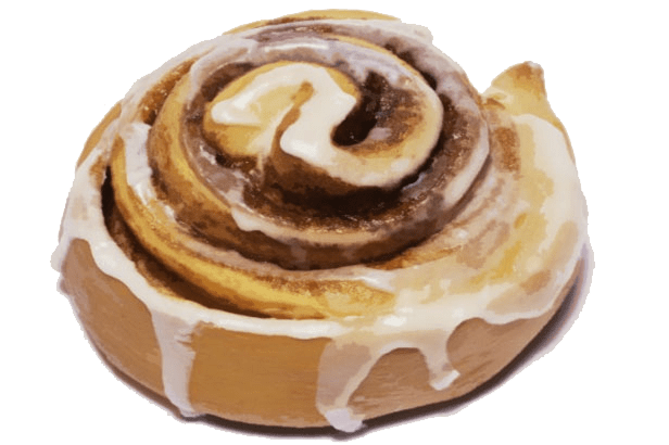 Sweet Bun Png File (gray, chocolate)