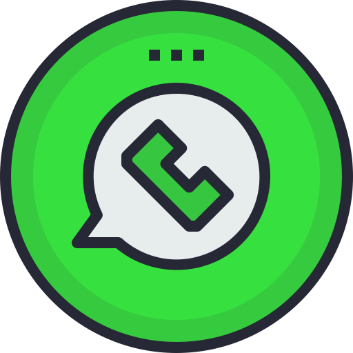 Whatsapp Free Png Icon Download (lavender, lime, black)