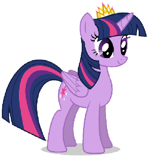 Twilight Sparkle Png Image (indigo, plum, salmon, white)