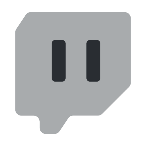 Twitch Icon Pngpath Free Transparent Png Icon Download (gray, silver, black, white)