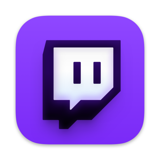 Twitch Macos Bigsur Icon Free Png Icon Download (violet, black, white)