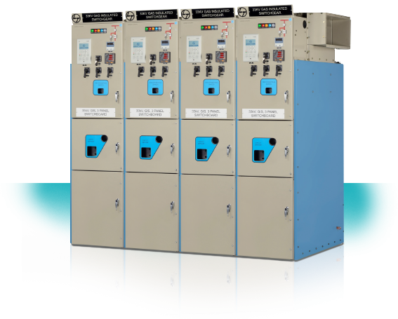 Switchgear Png File (black, teal, white, silver)