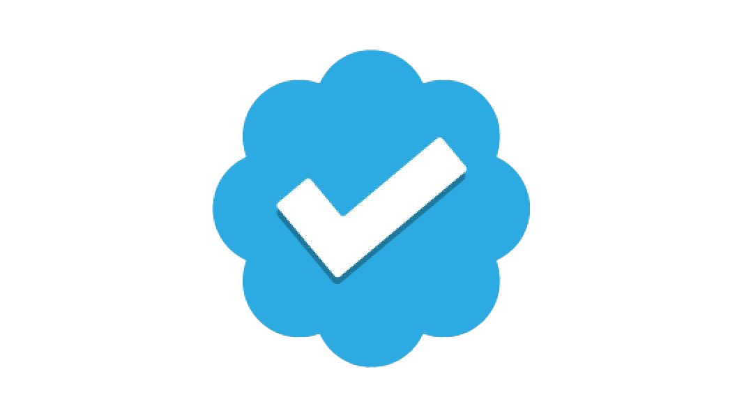 Twitter Verified Badge Png Image (greenish blue, white)