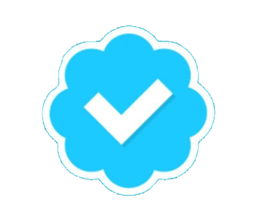 Twitter Verified Badge Png Pic (greenish blue, white)