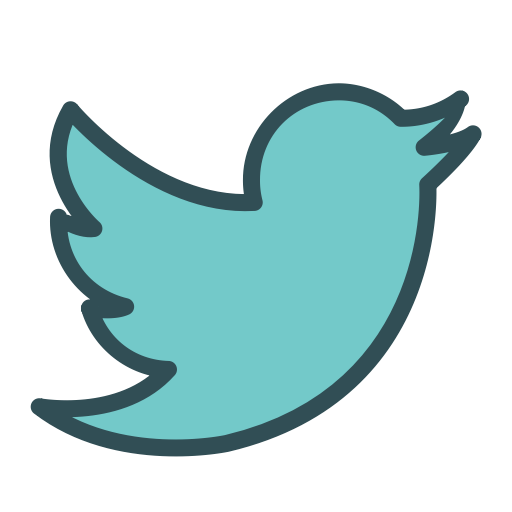 Twitter Bird Animal Social Media Icon Free Png Icon Download (teal, silver, black)