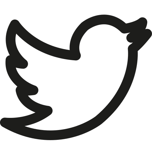 Twitter Free Png Icon Download (black)