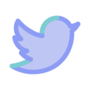 Twitter Icon Free Transparent Png Icon Download Path (silver, lavender, black, white)