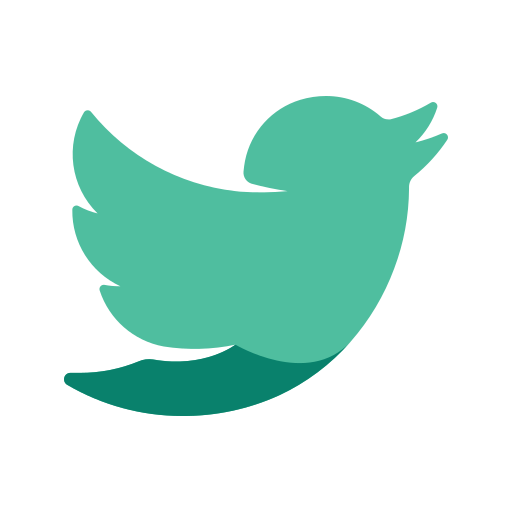 Twitter Logo Icon Free Nobackground Png Icon Download (teal, gray, black)