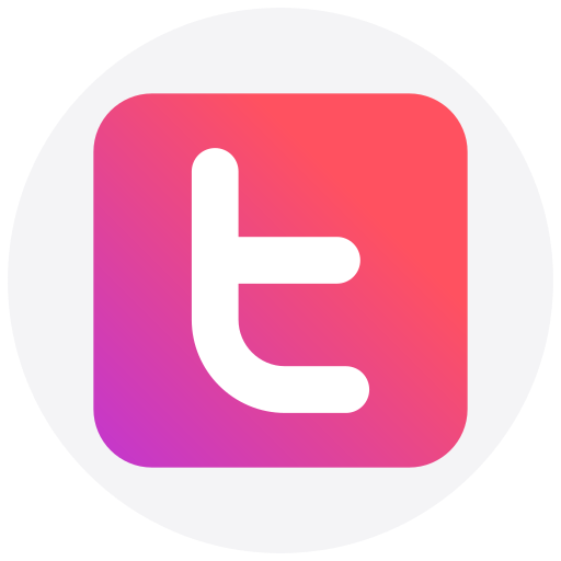 Twitter Logo Icon Pngpath Free Nobackground Png Icon Download (pink, salmon, black, white)