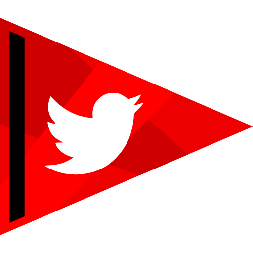 Twitter Social Media Online Icon Free Png Icon Download (red, maroon, black, white)