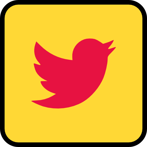 Twitter Social Media Online Icon Free Transparent Png Icon Download (red, gold, black, orange)