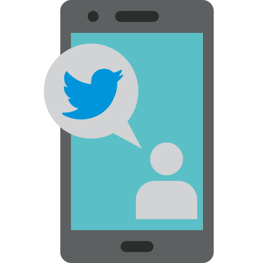 Twittermobile Phone Free Png Icon Download (teal, gray, silver, black)