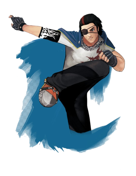 Hwoarang Png Free Download (teal, black)