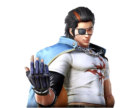 Hwoarang Png Image (white, indigo, black)