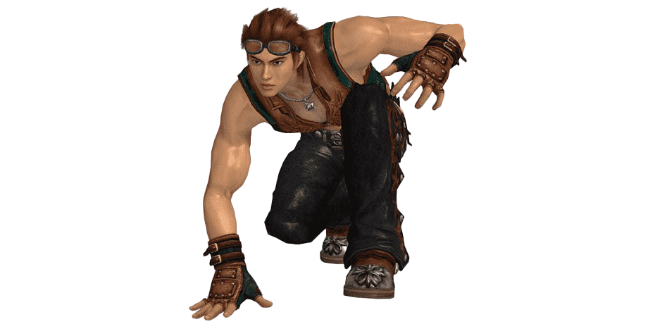 Hwoarang Png Pic (white, black)