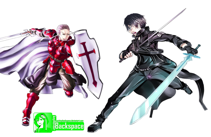 Sword Art Png Photo (black, white)