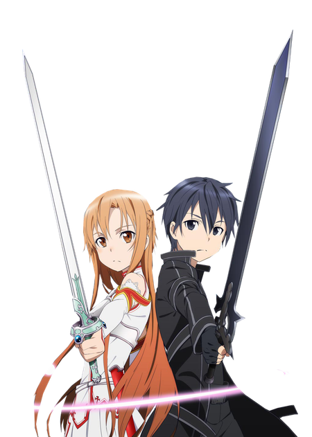 Sword Art Png Transparent Picture (indigo, black, lavender, white)