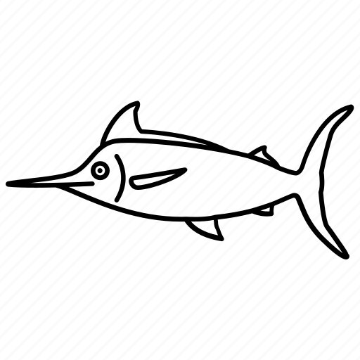 Sword Fish Png Photos (black)