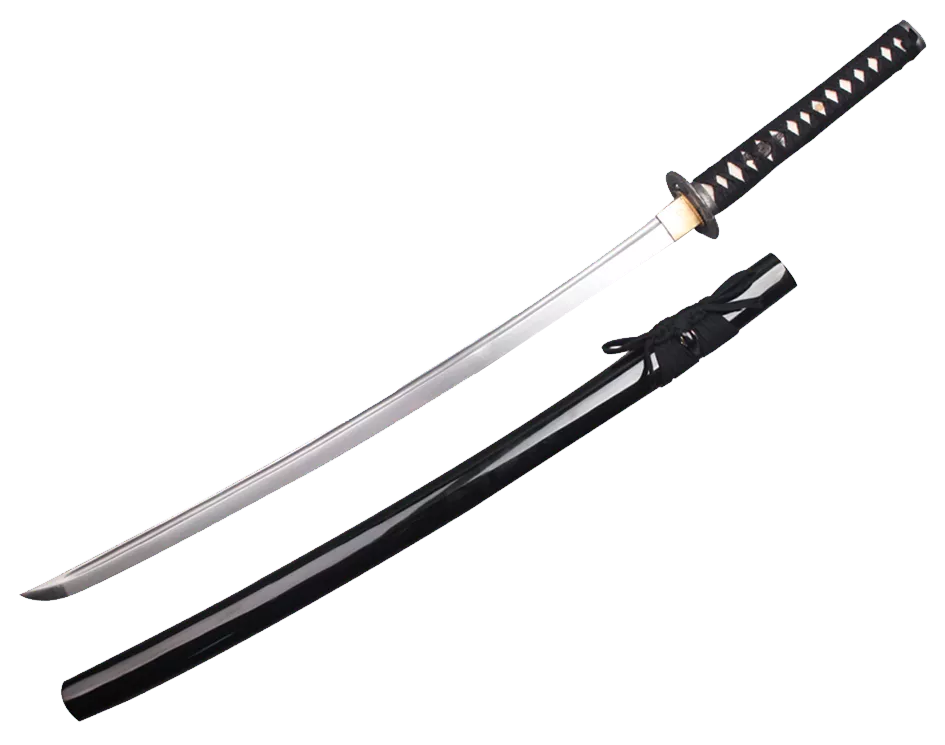 Sword Ninja Katana Png File (black, white)