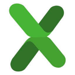 Excel Mac Free Png Icon Download (olive, green, black)