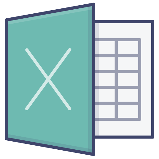 Excel Windows Office Software Icon Free Png Icon Download (silver, white, black, gray, lavender)