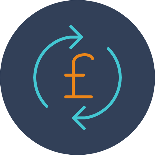 Exchange Gb Pound Icon Free Png Icon Download (black, indigo)