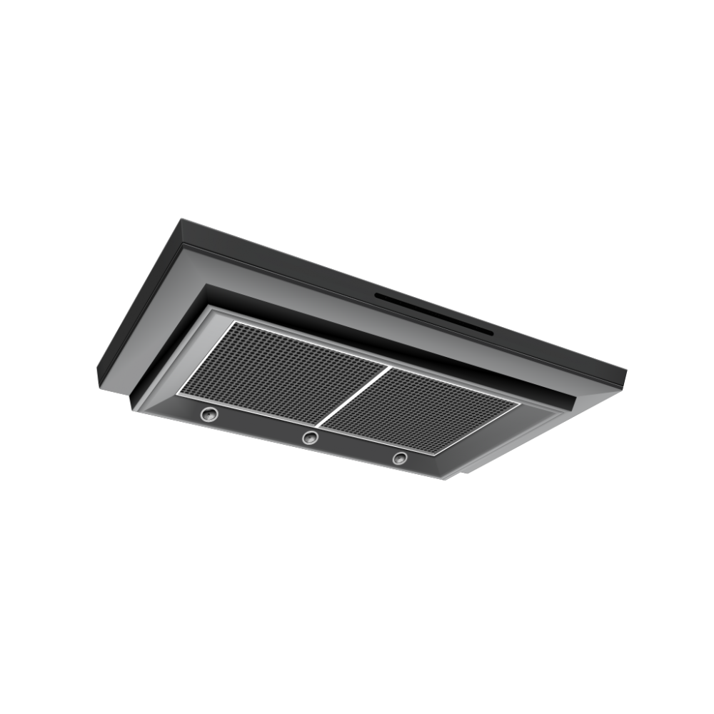 Exhaust Hood Transparent Background (indigo, black)