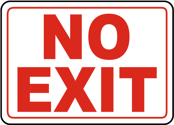 Exit Download Png Image (beige, white, red, black, silver)