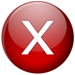 Exit Close Error Free Transparent Png Icon Download (red, maroon, black, white)