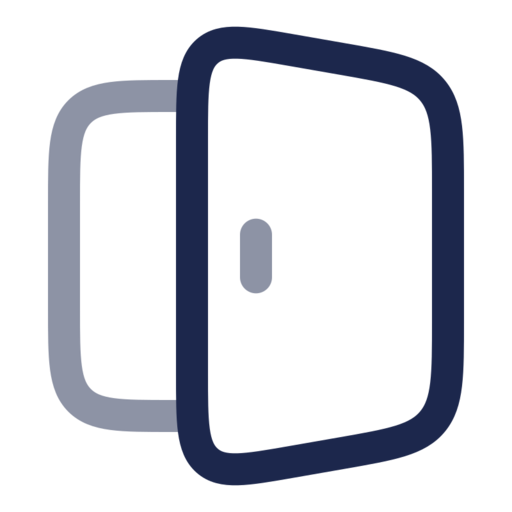 Exit Free Png Icon (navy, black)