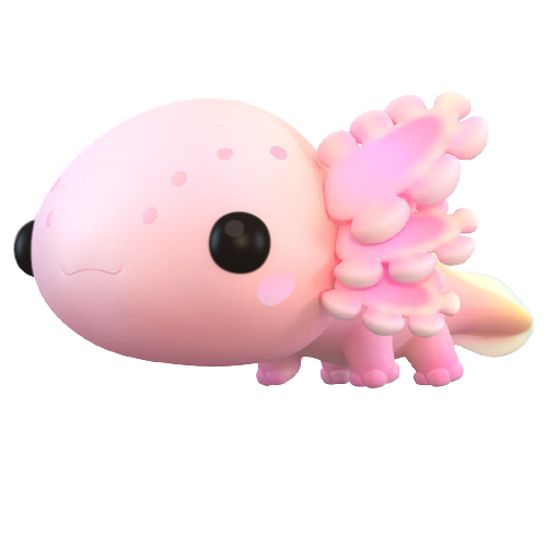 Axolotl Png Transparent (white, black)