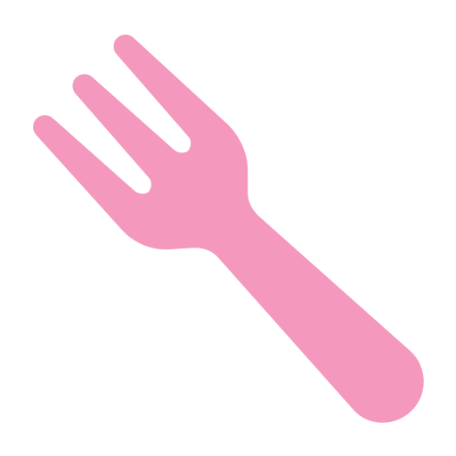 Expense Food Fork Restaurant Free Png Icon Download (black, plum, pink)