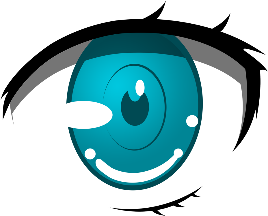 Expression Cartoon Eyes Png Clipart (black, white, gray, teal)