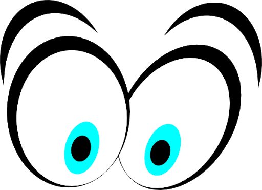 Expression Cartoon Eyes Png Transparent Hd Photo (black, white, lavender, greenish blue)