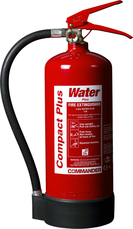 Extinguisher Png Image (black, red, white)