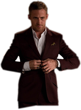 Ryan Gosling Png Isolated Photo (black)