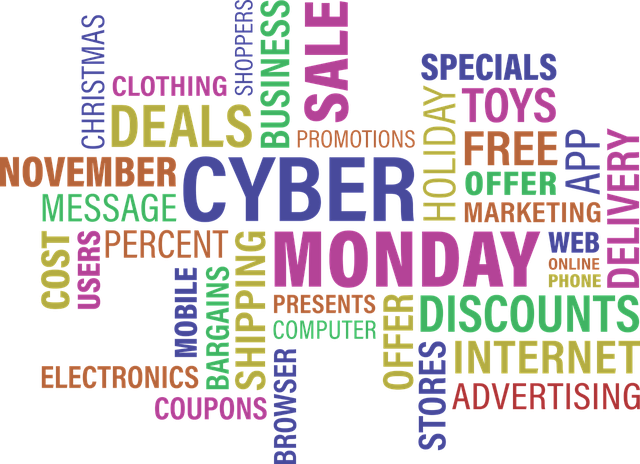 Cyber Monday Png File (gray, black, indigo)