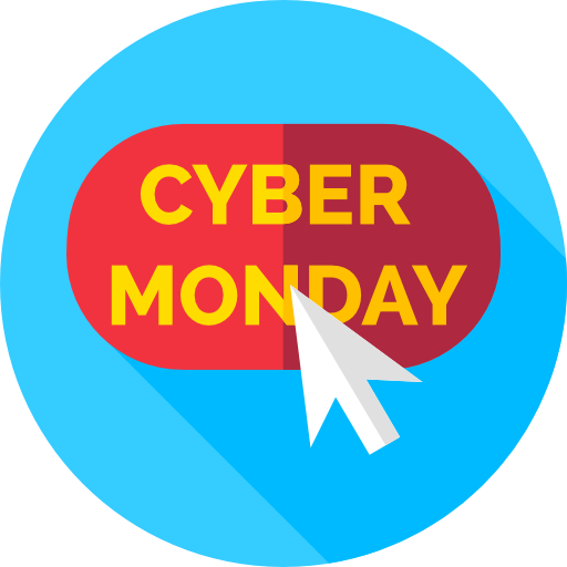 Cyber Monday Png Photo (chocolate, lavender, greenish blue, white)