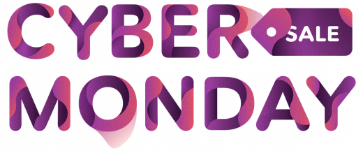 Cyber Monday Png Transparent (purple, black)