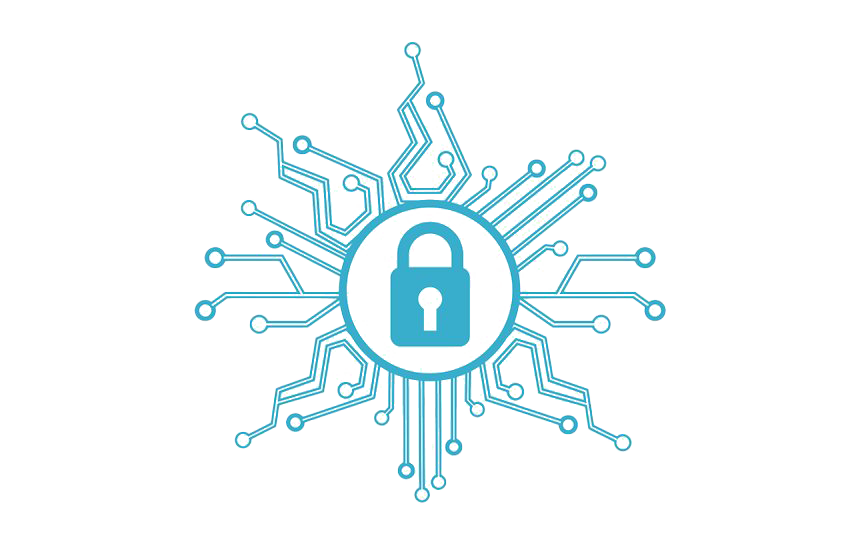 Cyber Security Png Clipart (mint, teal, white)