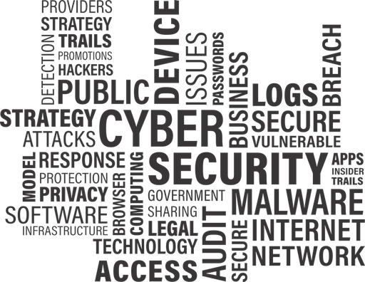 Cyber Security Png Image (black, indigo)