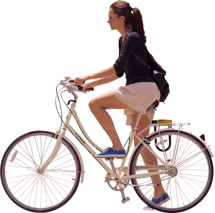 Cycling Png Transparent Picture (black)