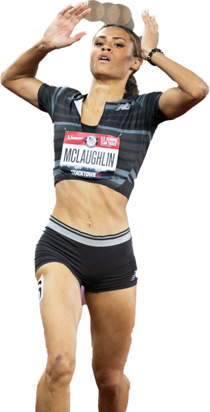 Sydney Mclaughlin Olympic Player Png Image (indigo, black)