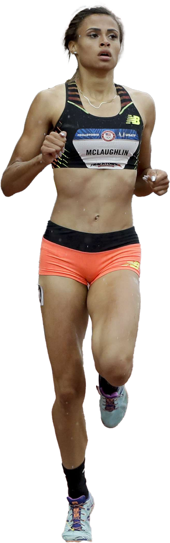 Sydney Mclaughlin Olympic Player Png Pic (black)