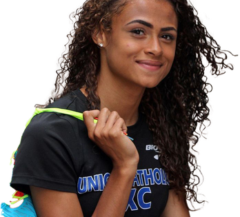 Sydney Mclaughlin Olympic Player Transparent Png (black)