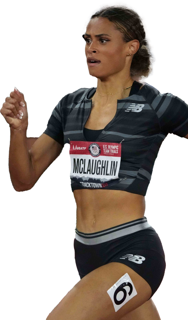 Sydney Mclaughlin Png Clipart (black)