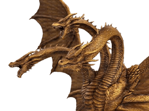 Hydra Dragon Png Photos (gray, maroon)